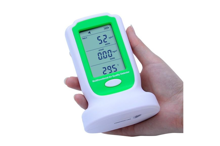 Детектор качества воздуха (PM2,5;PM10,HCHO, 0-50°C) BENETECH GM8804 GM8804 фото