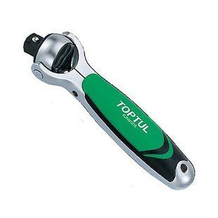 Трещотка 1/2" с шарниром (360&deg;) 72 зубца укороченная TOPTUL CJNM1616 CJNM1616 фото