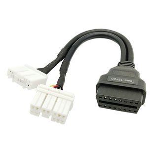Перехідник Tesla OBD (12pin, 20pin) до автосканера LAUNCH 105040592 SP-105040592 фото