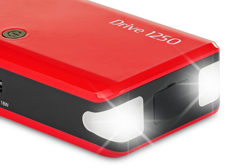 Портативний пусковий пристрій (бустер) DRIVE 1250 12В (1250А, 9000 mAh) TLW-829568 TELWIN TLW-829568 фото