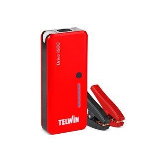 Портативний пусковий пристрій (бустер) DRIVE 1500 12В (1500А, 12000 mAh) TLW-829569 TELWIN TLW-829569 фото