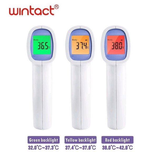 Бесконтактный инфракрасный термометр (пирометр) для измерения температуры тела или поверхности 0~100°C, WINTACT WT3652 WT3652 фото