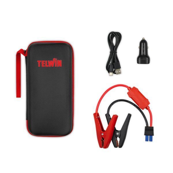 Портативний пусковий пристрій (бустер) DRIVE 1750 XC 12В (1500А, 12000 mAh) TLW-829574 TELWIN TLW-829574 фото