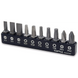 Набор бит 1/4" 10ед. (PH,SL,Torx,SQ) TOPTUL GAAV1001