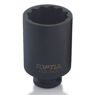 Головка торцевая ударная длинная 1/2" 36мм 12-гр. TOPTUL KABJ1636 KABJ1636 фото