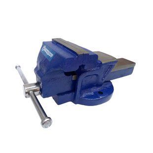 Тиски слесарные чугунные стационарные 4"(100мм) TSC4 фото