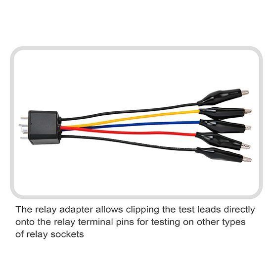 Тестер автомобильных реле 12V / 24V, 4-pin / 5-pin TOPTUL EAAE0124 EAAE0124 фото