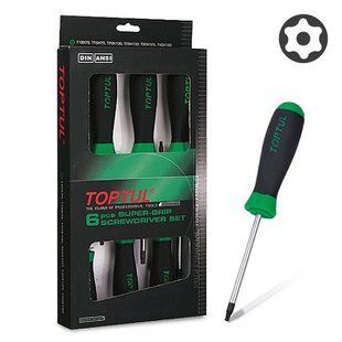 Набор отверток TORX с отверстием T10-T40 6ед. TOPTUL GAAE0610 GAAE0610 фото
