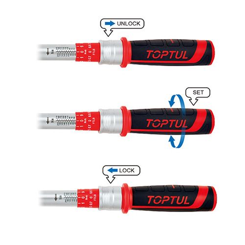 Ключ динамометрический 3/4"x955mm(L) 100-600Nm TOPTUL ANBV2460 ANBV2460 фото