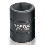 Головка 1/2" пятигранная 19мм (для тормозных систем Bendix) TOPTUL JEBK1619 JEBK1619 фото