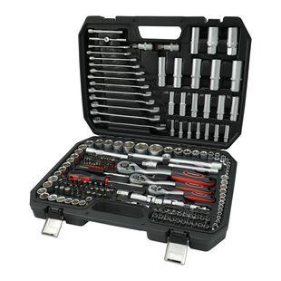 Набор инструмента комбинированный 1/4"&3/8"&1/2" 216ед. СТАНДАРТ ST-0216 ST-0216 фото