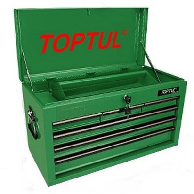 Ящик для инструмента 6 секций 660(L)x307(W)x378(H)mm TOPTUL TBAA0601 TBAA0601 фото