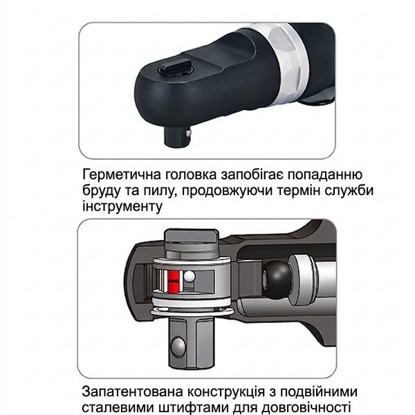 Трещотка пневматическая 3/8" 60N/m 300об/мин mini TOPTUL KAAE1205 KAAE1205 фото