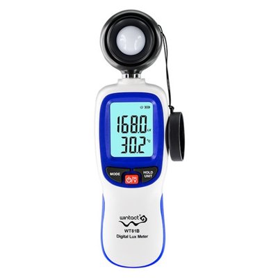 Измеритель уровня освещенности (Люксметр)+термометр, Bluetooth WINTACT WT81B WT81B фото