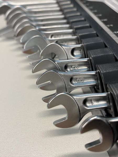 Набор ключей комбинированных на холдере 14 шт. 6-24мм TOPTUL GAAC1401 GAAC1401 фото