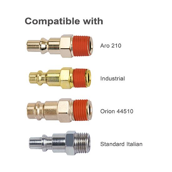 Быстроразъемное соединение 1/2" внешняя резьба TOPTUL KA40SM2E KA40SM2E фото