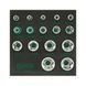 Набор головок Torx Plus EPR 1/4"&3/8"&1/2" 6EPR-32EPR 16ед. TOPTUL GABF1601