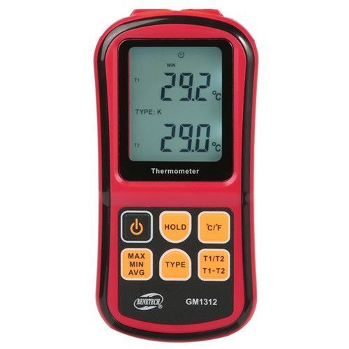 Термопарный термометр -250-1767&deg;C BENETECH GM1312 GM1312 фото
