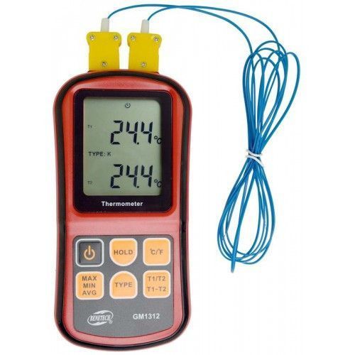 Термопарный термометр -250-1767&deg;C BENETECH GM1312 GM1312 фото