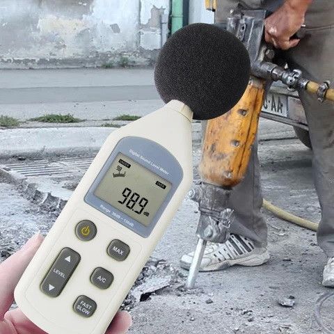 Измеритель уровня шума (шумомер), фильтр А/С BENETECH GM1357 GM1357 фото