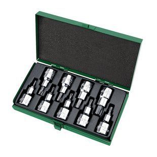 Набор бит впрессованных в головку 1/2" Т20-Т60 TOPTUL GAAD0903 GAAD0903 фото