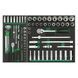 Тележка с инструментом (Pro-Plus) 7 секций 261ед. cерая TOPTUL GE-26109 GE-26109 фото 4