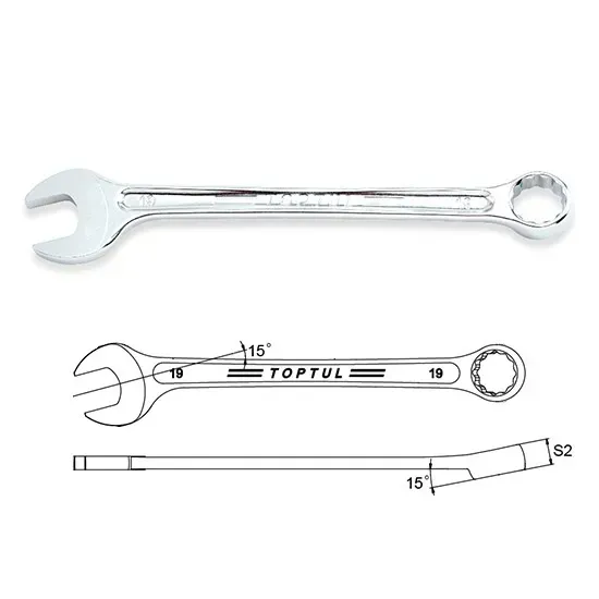 Набор ключей комбинированных 14 шт. 8-32 "Hi-Performance" TOPTUL GPAX1401 GPAX1401 фото
