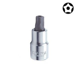 Головка с насадкой 5-гранной TORX T20 37mm 1/4" с отверстием (для топливной аппаратуры) TOPTUL BCNA0820 BCNA0820 фото