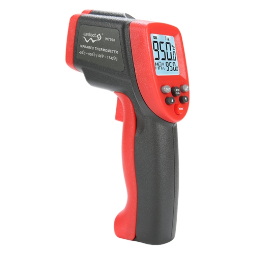 Безконтактний інфрачервоний термометр (пірометр) -50-950°C, 12:1, EMS=0,1-1 WINTACT WT900